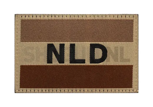 Clawgear Netherlands Flag Patch · Tan / FDE