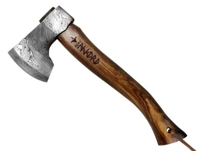 Huldra Damast Medium | Vikingbijl - Njord
