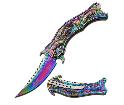 Dark Side Blades Rainbow Dragon