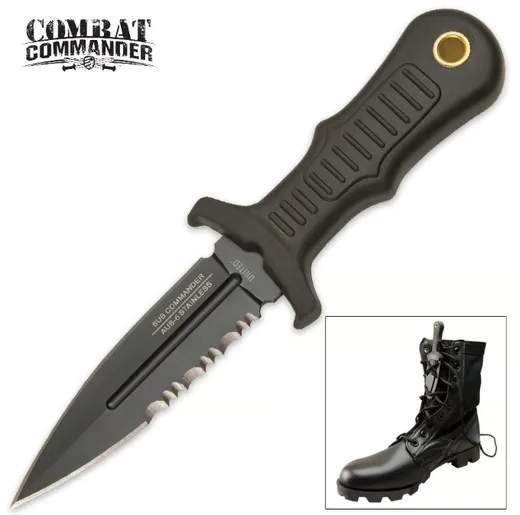 Combat Commander Boot Knife Mini