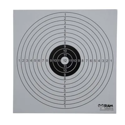 Schietkaarten 17x17cm - Ram Tactical