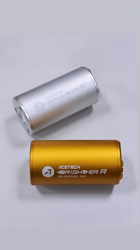 Acetech Brighter R ( Tracer) · Silver red green