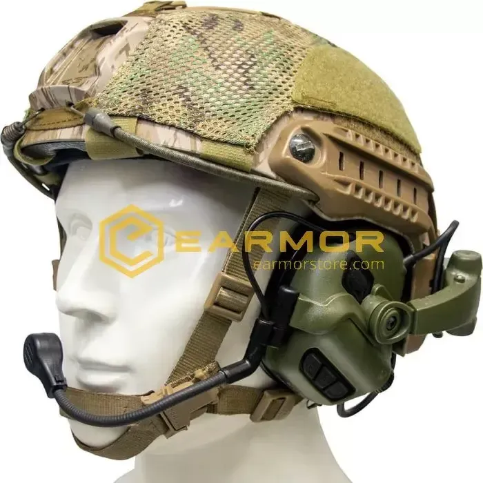 Earmor Hearing Protection MilPro M32X-MARK 3 · Negro