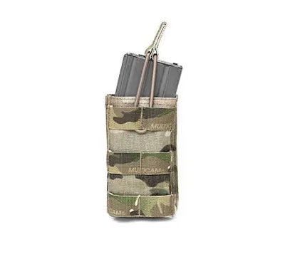 Single M4 MOLLE Open M4 5.56mm MAG Pouch / Bungee Retention Div Kleuren W-EO-SMOP-5.56 - Warrior Assault Systeem