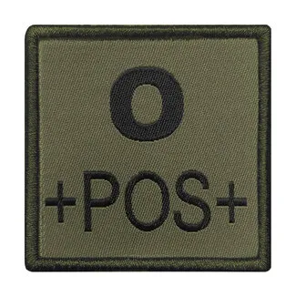 A10 Equipment Embroidered Blood Patch o