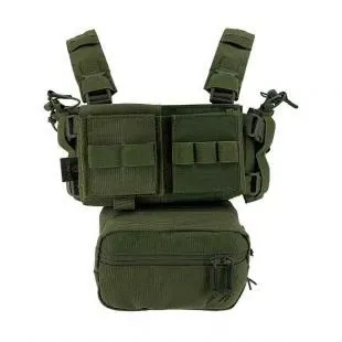 Conquer Chest Rig Mini · Verde / OD