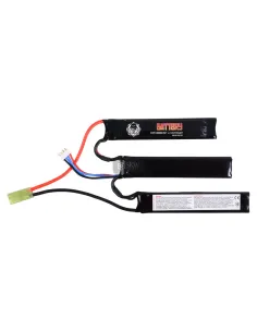 LIPO 11.1V 1100mAh 25C (3PC) - Dual Code