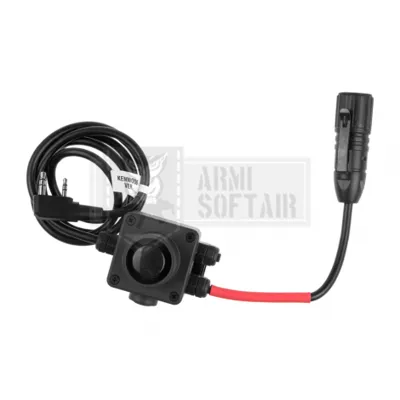 Z-Tac Radio PUSH TO TALK Combat Series PTT Kenwood Connector