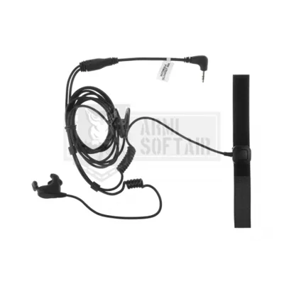 Z-Tac PTT Finger Bone Conduction Headset Motorola 1-PIN Connector