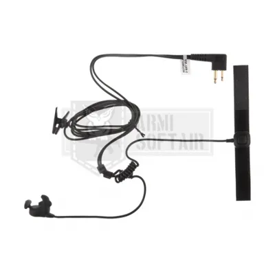 Z-Tac PTT Finger Bone Conduction Headset Motorola 2-PIN Connector