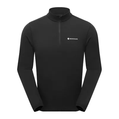Malli LS Zip T-Shirt – Merino Baselayer Til Herre - Montane
