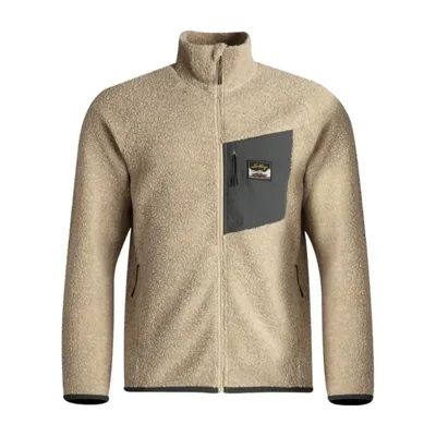 Flok Wool Ms Pile – Fleecetrøje Herre - Lundhags