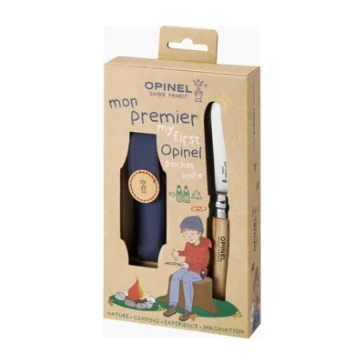 My First Boxset – Børnekniv Med Bælteholder - Opinel