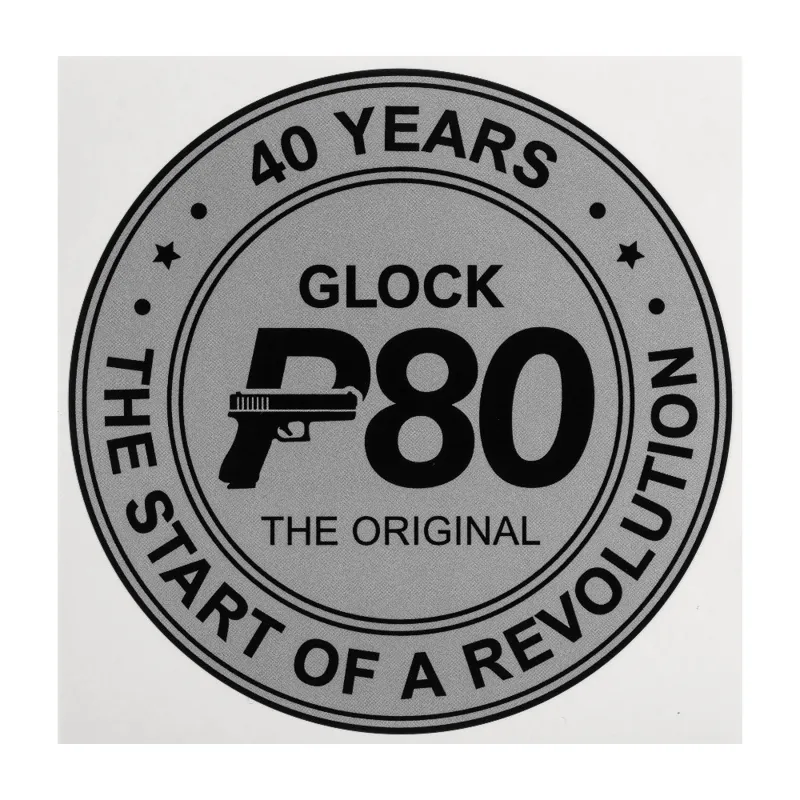 Glock P80 Sticker – Sticker · Negro