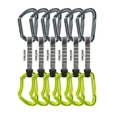 Pure Set Sixpack Slate-Oasis – Ekspresslynger 6-PAK - Edelrid