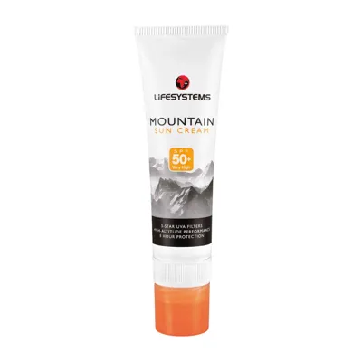 Mountain 2-IN-1 Sun Cream + Lip Balm SPF 50+ – Solstift - LifeSystems