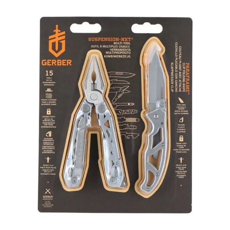Gerber Suspension NXT & Paraframe – Multitoolsæt
