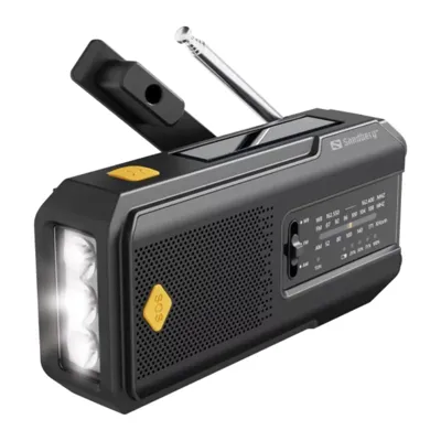 ALL-IN-1 2000 Survivor Radio – Nødradio Og Powerbank - Sandberg