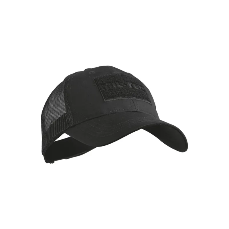 Mil-Tec Trucker Baseball Cap – Sort Kasket · Negro