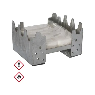NATO Folding Stove Large – Foldekomfur Med Brændselstabletter - Mil-Tec