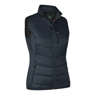 Lady Heat Vatteret Vest Med Varme Panel Dame - Deerhunter