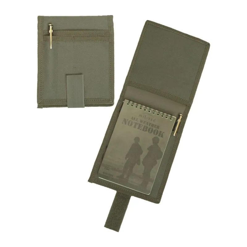 Mil-Tec German Message Book Cover – Notesbogsomslag · Verde / OD