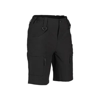 Elastic Assault Shorts – Elastiske Shorts Sort - Mil-Tec