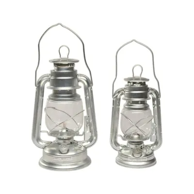 Kerosene Lantern 28 cm Zinc – Stormlygte - Mil-Tec