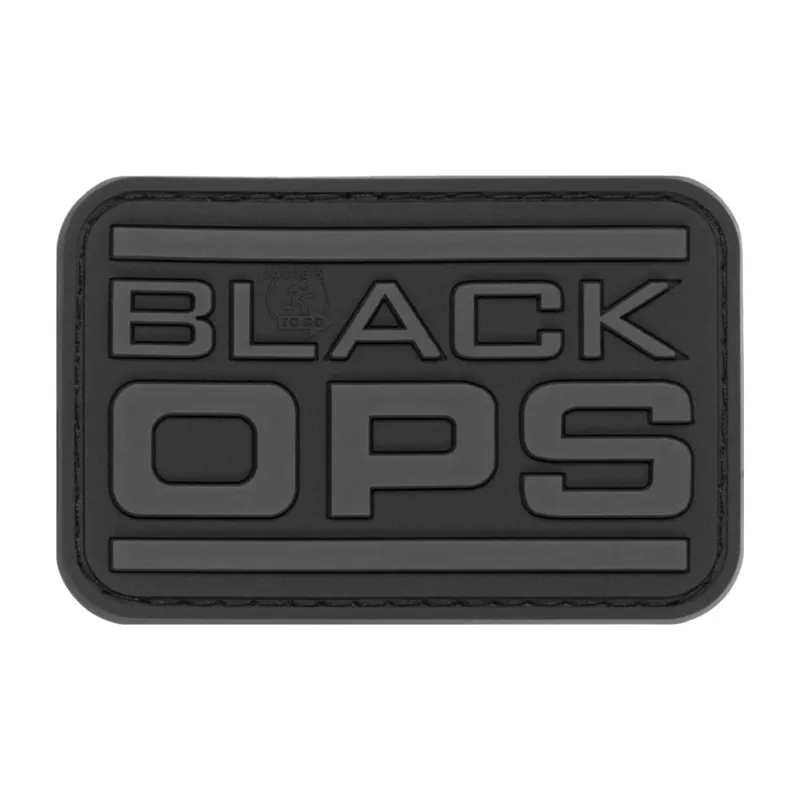 JTG Ops – Gummi Patch · Negro