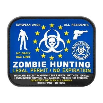 Zombie Hunter – Gummi Patch - JTG