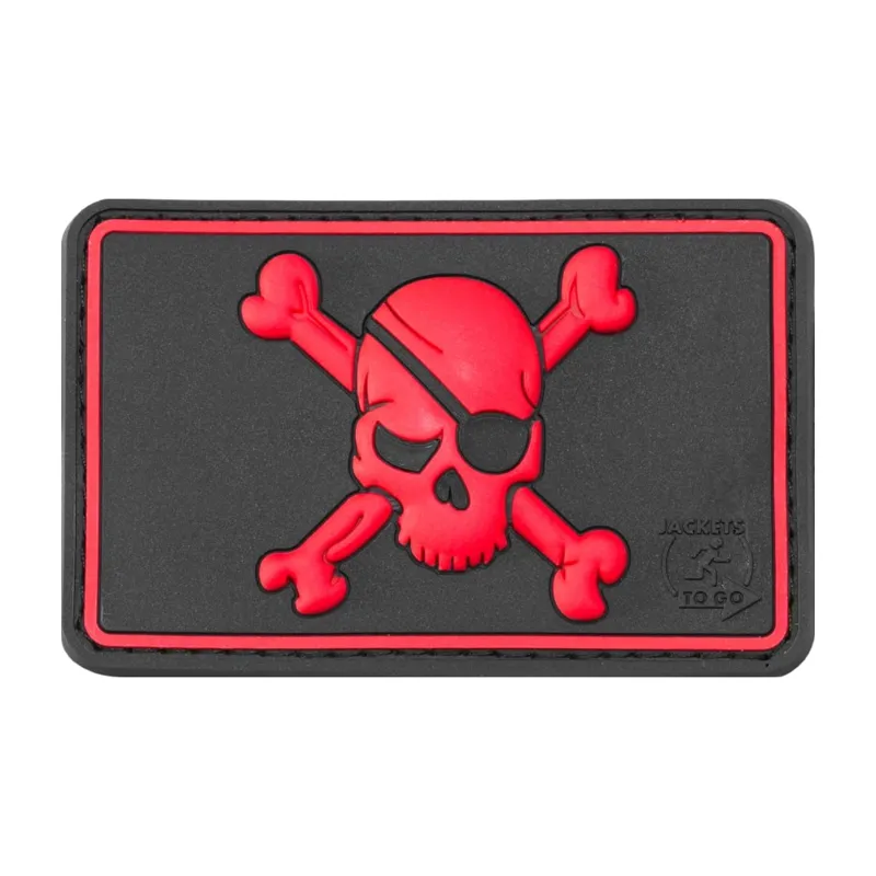 JTG Pirate Skull – Gummi Patch