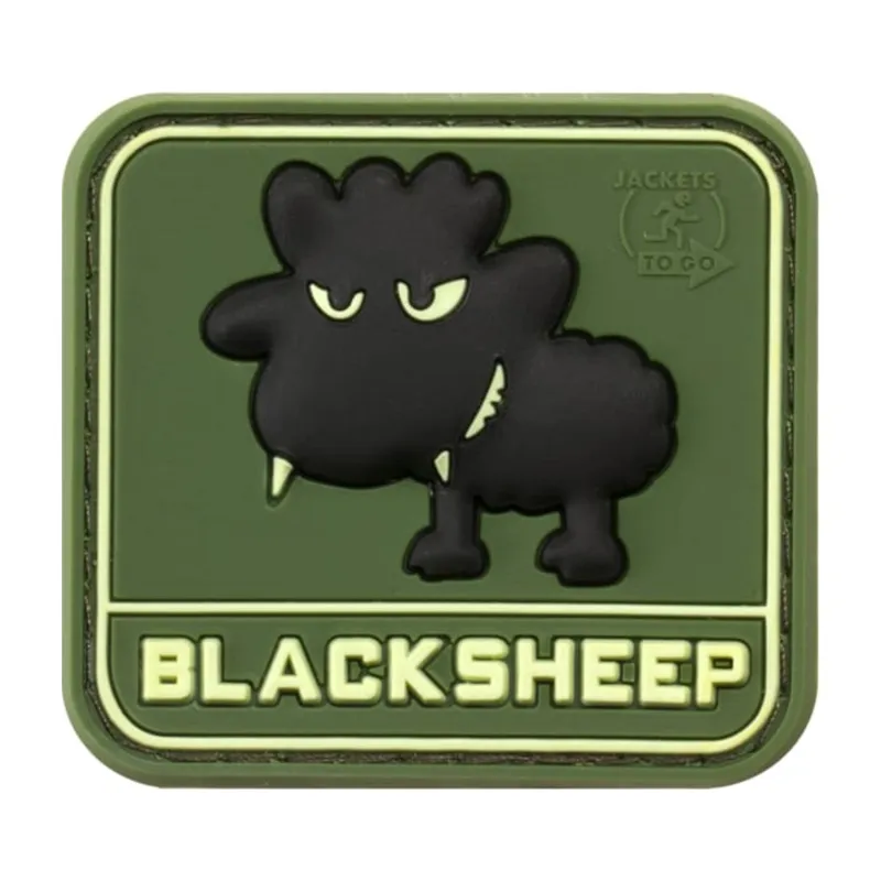 JTG Little Sheep – Gummi Patch · Negro