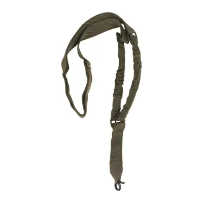 Tactical Sling with Bungee 1-POINT – Grøn Riffelrem - Mil-Tec
