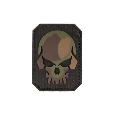 PVC Skull 3D Patch Small – Kranie Patch - Mil-Tec