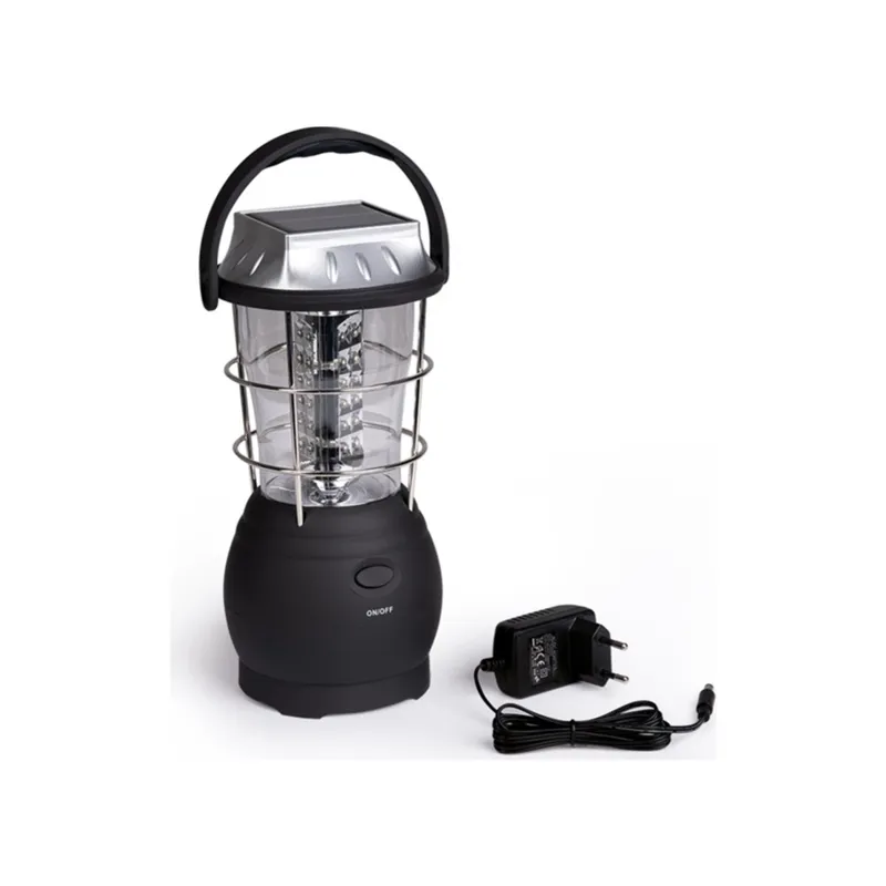 Mil-Tec 3-WAY Lantern – Solcelle Lanterne · Negro