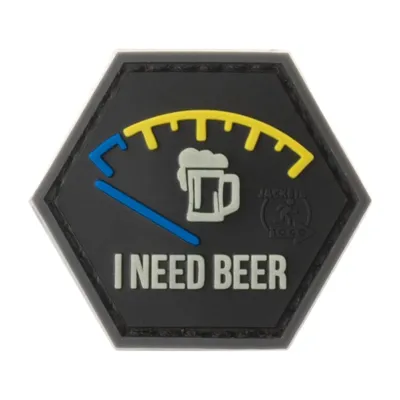 I Need Beer – Gummi Patch - JTG