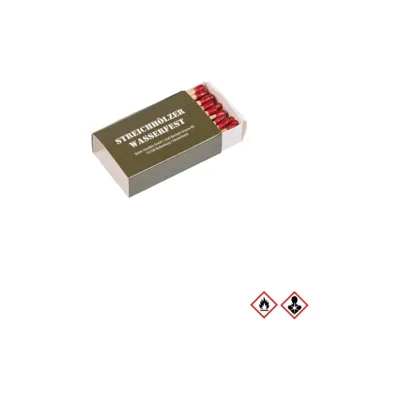 Water Resistant Matches 4 Pack – Vandtætte Tændstikker - Mil-Tec
