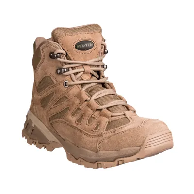 Squad Boots 5 Inch – Sandfarvet Vandrestøvler - Mil-Tec