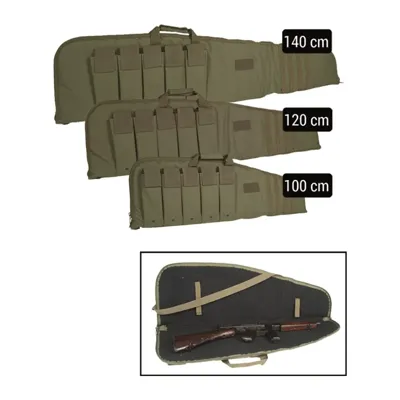 Case with Strap – Grøn Riffeltaske - Mil-Tec