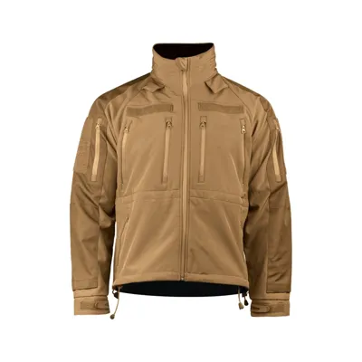 Sandfarvet Softshell Jakke Herre - Mil-Tec