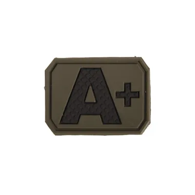 3D Blood Type Patch – Blodtype Patch - Mil-Tec