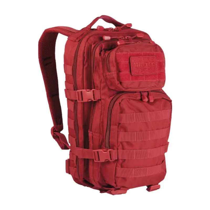 Mil-Tec US Assault Pack Small – Rød Rygsæk 20L