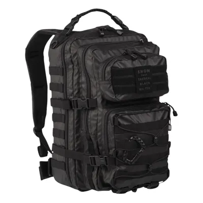 US Assault Pack Large Tactical – Sort Rygsæk 36L - Mil-Tec