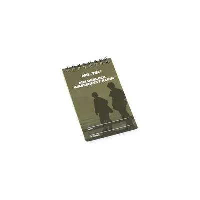 Vandtæt Notesbog - Mil-Tec