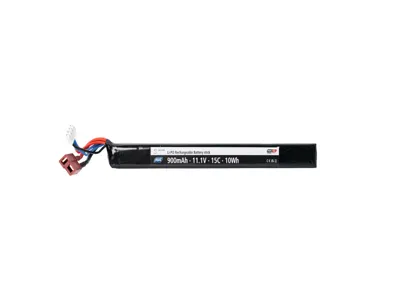 11.1V Li-Po Batteri 900mAh 15C, 1 Stick, T-Plug - ActionSportGames