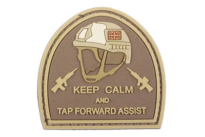 3D Patch - Keep Calm and Tap Forward Assist - GFC Tactical