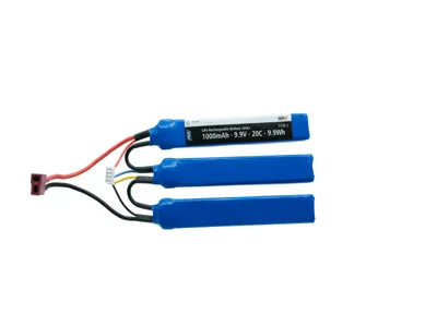 9.9V Li-Fe Battery 1000 mAh, 20C, 3 Stick, T-Plug - Strike Industries