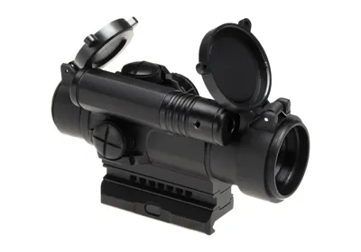 M4 Red Dot Med Laser - Sort - Aim-O