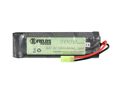 Batteri NIMH 3000 mAh 8,4 V – Large Type - 8Fields
