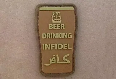 Beer Drinking Infidel - Patch - GFC Tactical